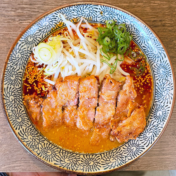 「期間限定！味噌パーコー麺」@らーめん楓の写真