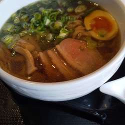 鴨と九条葱のラーメン