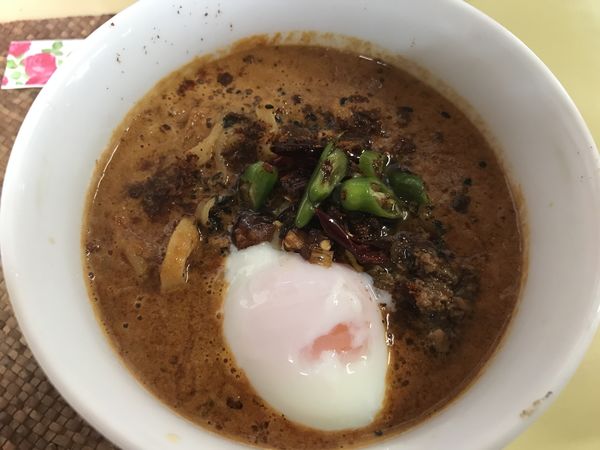 「黒カラシビ麺」@龍門瀑の写真