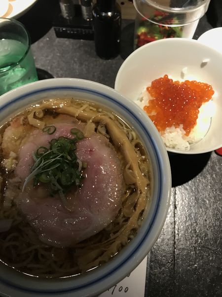 「REGULAR、細麺、イクラご飯」@駄目な隣人の写真