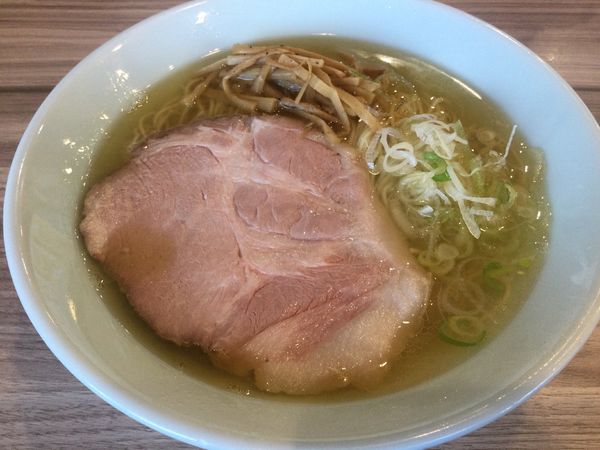 「【限定】朝ラーメン・塩煮干し(¥650)」@くじら食堂 nonowa東小金井店の写真