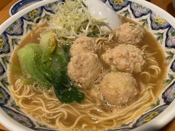 「海老の味噌の旨ラーメン」@中国ラーメン 揚州商人 赤坂店の写真