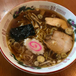 白丸中華そば　600円