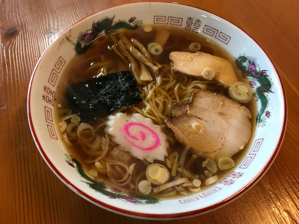 「白丸中華そば　600円」@梵天丸の写真