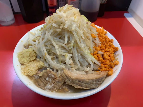 「ラーメン＋豚増し」@千里眼の写真