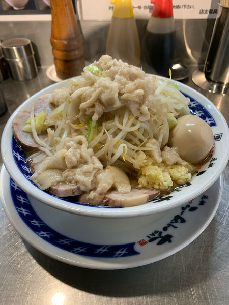 「ラーメン　味玉　豚」@ラーメン大 下高井戸店の写真