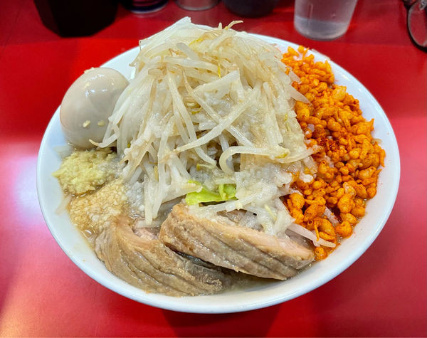 「味玉ラーメン＋追加豚１枚」@千里眼の写真