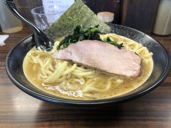 「太麺」@豚骨醤油らーめん 誠屋 池尻店の写真