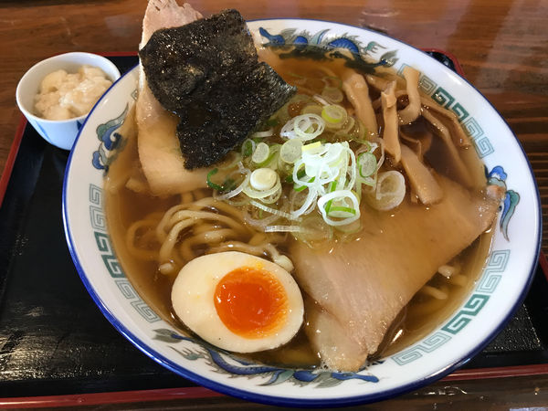 「天然カマス煮干し中華 醤油　700円」@幸めんの写真