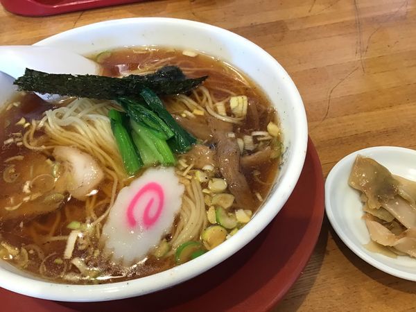 「支那そば（らーめん）550円」@珍眠の写真