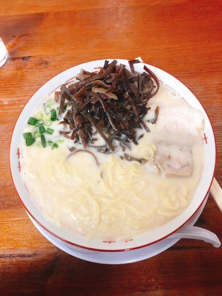 「キクラゲラーメン950円」@博多元気一杯‼︎の写真