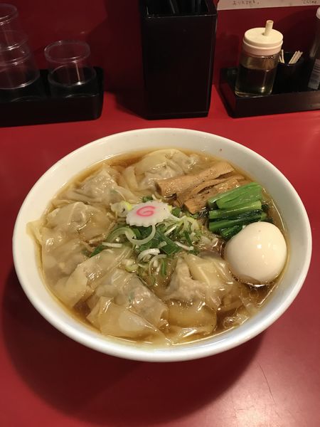 「限定 超ワンタン麺 1,000円」@らー麺 つけ麺 おぐりの写真