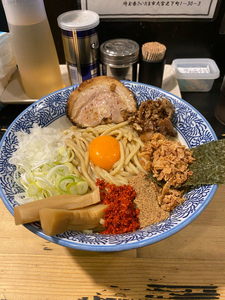 「まぜそば　300g」@狼煙 〜NOROSHI〜の写真