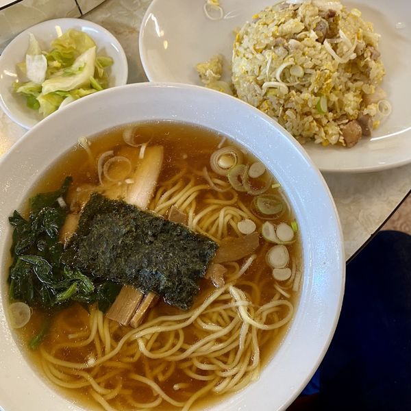 「ラーメン定食」@中華料理 昇龍の写真