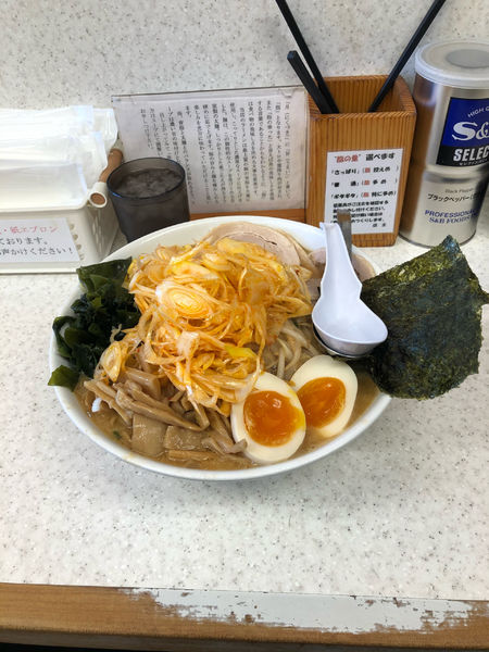 「味噌具だくさんラーメン　ギタギタ」@こってりらーめん なりたけ 津田沼店の写真