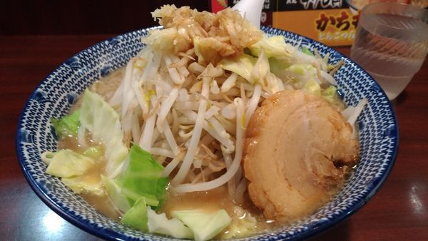 「かちもりラーメン」@ぶぶか 吉祥寺北口店の写真