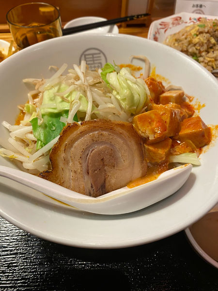 「冬の味噌ラーメン」@博多らーめん 我馬 皆実町店の写真