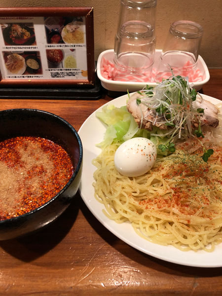 「広島つけ麺20辛」@広島つけめん まるとちびの写真