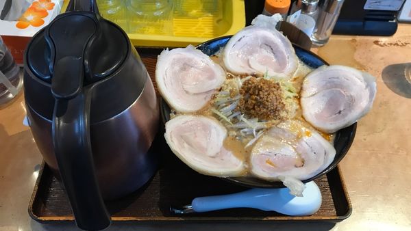 「四街道担々麺＋チャーシュー（普通の）」@ラーメンダイニング絆の写真