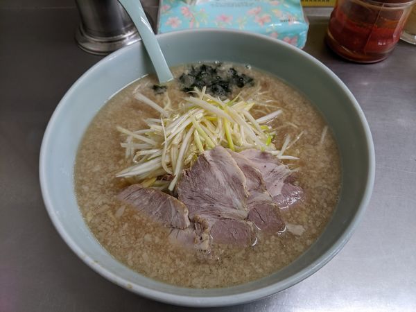 「ネギチャーシューラーメン」@ラーメンショップ ニューシャトル東宮原駅前店の写真