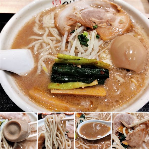 「豚骨魚介らーめん(中盛)＋味玉＝960円」@麺屋 つけ麺 太輔の写真