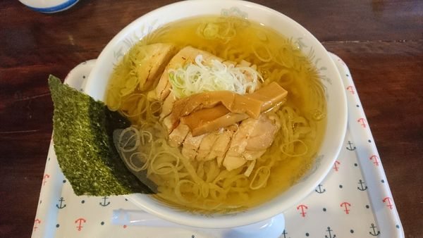 「鶏塩ちゃあしゅうめん950円」@最強らぁめんの写真