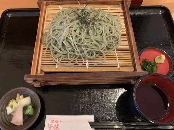 「ヘギ蕎麦 780円」@酒処 色珠の写真