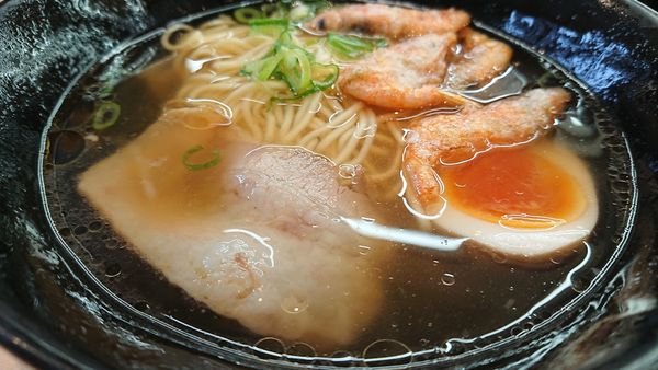 「北海魚介の塩ラーメン」@はま寿司 鶴ヶ島店の写真
