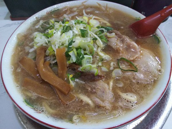 「【限定】どうずらあめん　：豚ちょこ　※クーポンで５００円」@丸一らあめんの写真