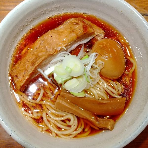 「原点1000円無料クーポン特選煮玉子75円」@人類みな麺類 東京本店の写真