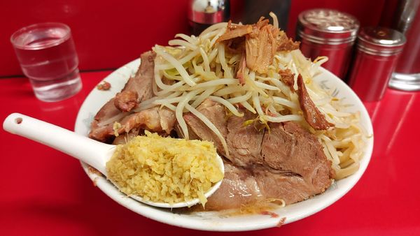 「大・ショウガ（ヤサイ）￥９５０」@ラーメン二郎 西台駅前店の写真