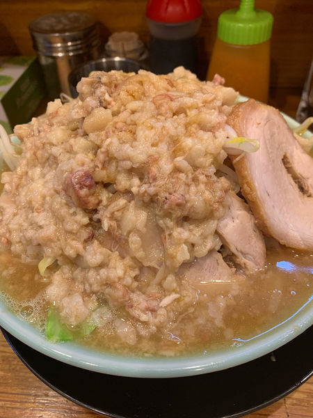 「ラーメン並　アブラマシマシ」@ラーメン盛太郎の写真