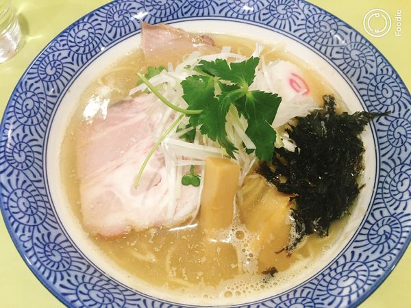 「渡蟹とアサリの塩そば」@溝ノ百合の写真