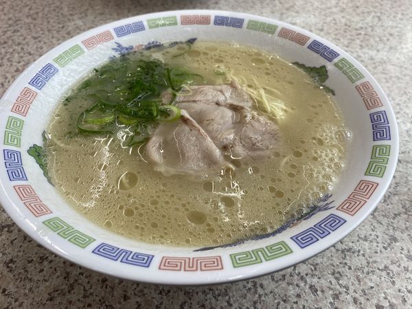 「博多ラーメン290円」@博多ラーメン はかたや 百年橋店の写真