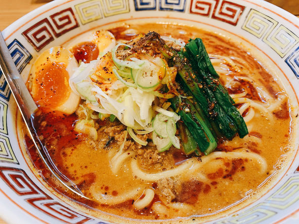 「味玉担々麺」@ほっこり中華そば もつけの写真