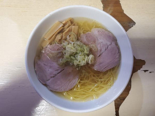 「塩ラーメン」@元祖一条流がんこ 西早稲田店の写真