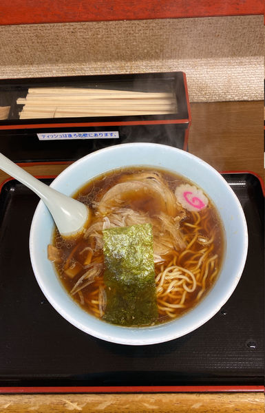 「醤油ラーメン並600円」@ラーメンおざくの写真