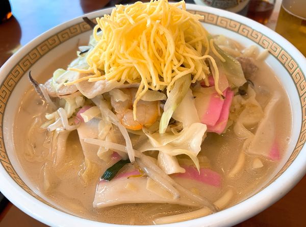 「ちゃんぽん　１０８０円」@中華料理 四海樓の写真