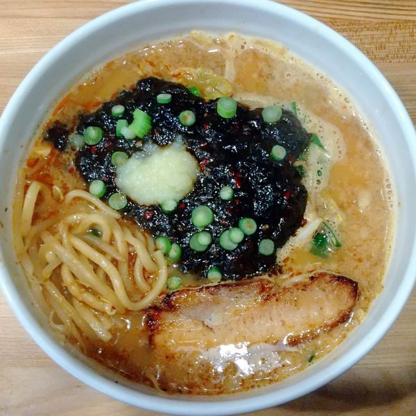 「ブラックラーメン850円無料クーポン」@まっちゃんラーメン 一筋 葛飾立石本店の写真