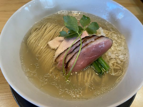 「塩中華蕎麦」@中華蕎麦 鳴神食堂の写真