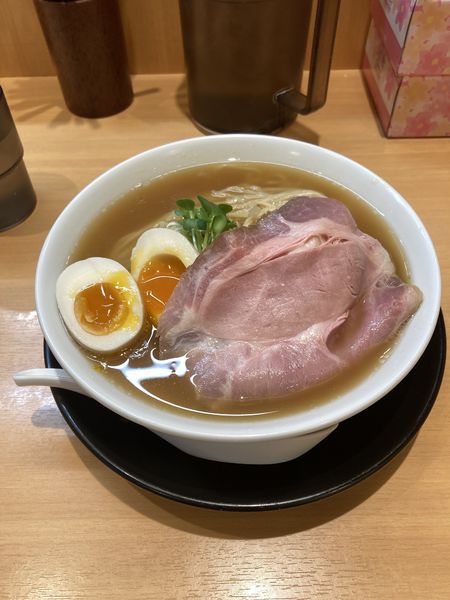 「あじ玉醤油＋鶏のかやくごはん」@麺処 絢の写真