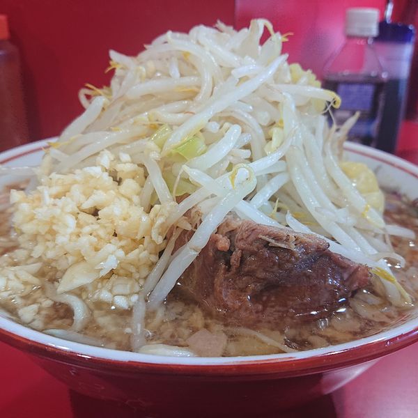 「小豚(ヤサイニンニク)850円」@ラーメン二郎 千葉店の写真