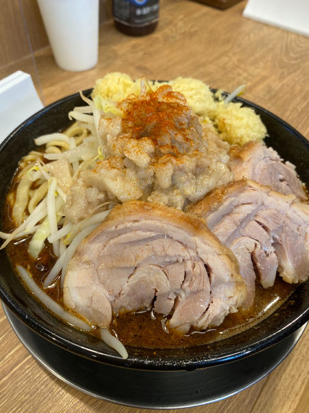 「冬の辛っきし名前が決まらない味噌ラーメン」@ジャンクガレッジ 志木南口店の写真