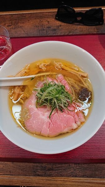 「焼豚塩蕎麦」@神保町黒須の写真