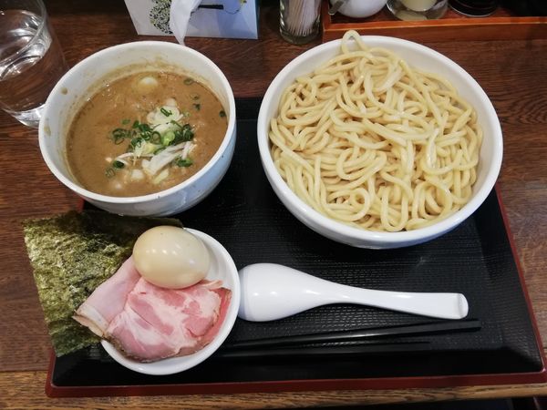 「特製鶏つけ麺中盛」@つけそば 九六の写真