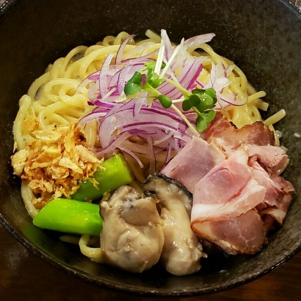 「【期間限定】牡蠣クリームまぜそば 1000円」@活龍海専門店 海KATSURYUの写真