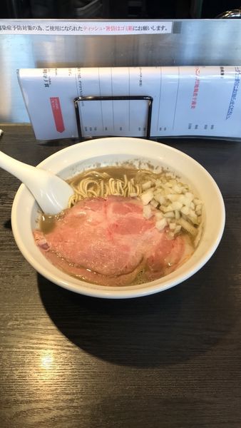 「煮干蕎麦＋和え玉黒酢」@弘明寺丿貫の写真