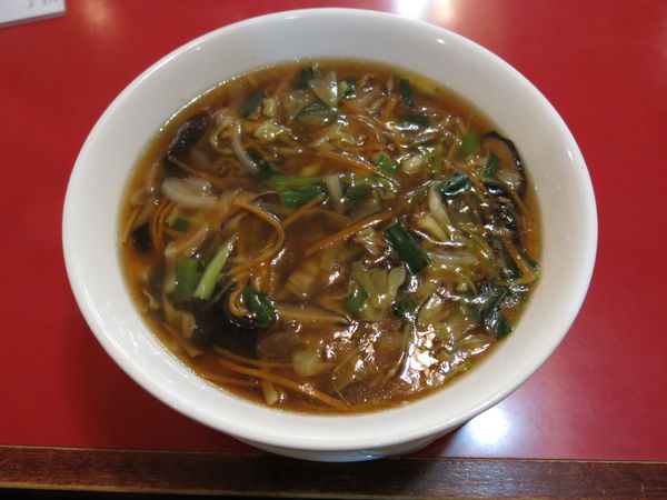 「素菜湯麺(五目野菜ソバ)：935円」@中国料理 栄来軒の写真