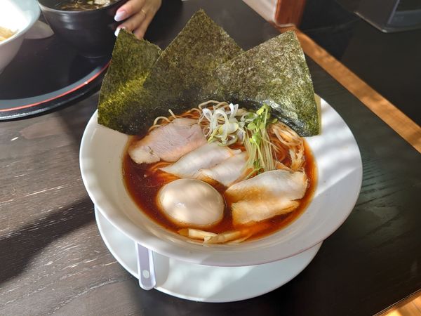 「特製中華そば」@中華そば 極宇の写真