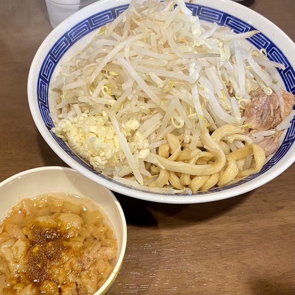 「ラーメン＋別皿アブラ（カレー）」@ラーメン ゼンゼンの写真